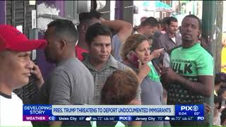 Trump threatens to deport millions beginning next week