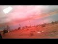 Toxic cloud after Crash rocket "Proton-M" with 3 Glonass spacecraft