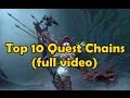 Top 10 Quest Chains in WoW - (Full Video)