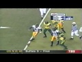 Oregon LB Kevin Mitchell sacks Cal QB Aaron Rodgers 11-08-2003