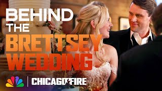 Jesse Spencer And Kara Killmer On The Brettsey Wedding Chicago Fire Nbc