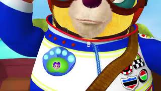 Special Agent Oso Special Alert Road Driving Slow Down Sharp Turn Around Horse Hay