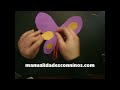 Manualidades de papel: Dulce Mariposa de papel