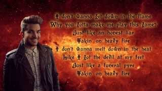Watch Adam Lambert Heavy Fire video