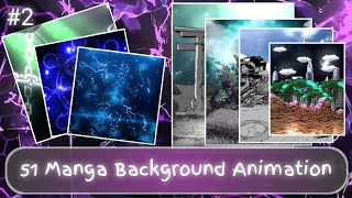 Manga Background Animation Overlay Pack 2
