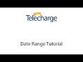 Telecharge.com Find Tickets Date Range Selector