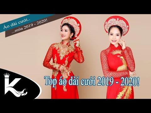 Áo dài Thủy Nguyên Top mẫu áo dài cưới mới nhất mùa 2019 2020