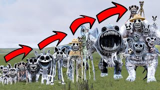 New All Zoonomaly Monsters Size Comparison In Garry's Mod!