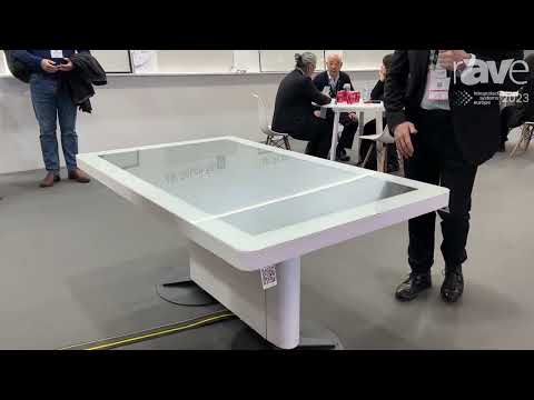 ISE 2023: U-Touch Ltd Demos Durability of Touch Table at Micron Booth