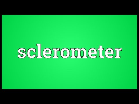 Header of sclerometer