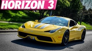 Forza Horizon 3 : 275+ MPH Ferrari 458 Speciale Build