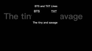 BTS and TXT lines ( bighit music group) wait for last 😂