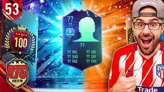 OMG INSANE WALKOUT TOP 100 REWARDS! FIFA 19 Ultimate Team #52 RTG