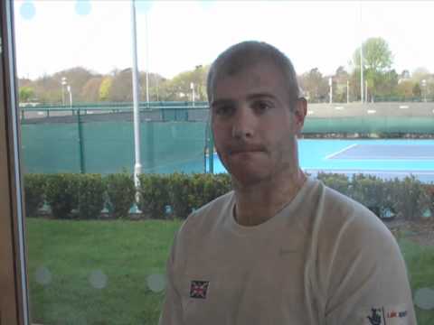 British Tennis Wheelchair player Marc McCaroll