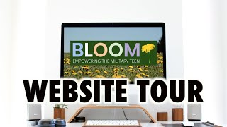 BLOOM Website Tour