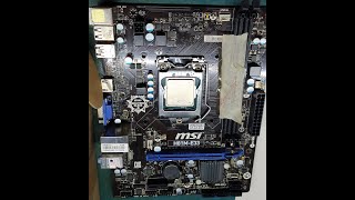 Msi H81 - Som, Rede, Pch Em Curt0 - Sound, Network, Pch In Short0