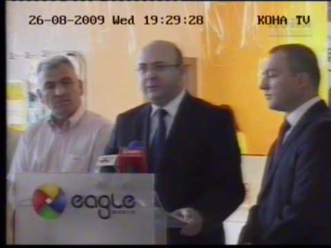 Koha Tv, Eagle Mobile Show Room - Mother Teresa airport - Aeroporti Nene 