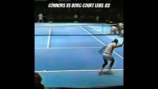 Bjorn Borg Vs Jimmy Connors Court Level -1982