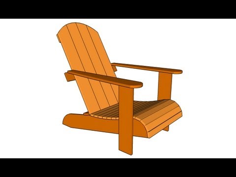 Free adirondack chair plans