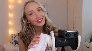 Asmr Whispered Binaural Ear Play 3Dio Blowing, Cleaning, Mic Brushing, Ear Cupping Gwengwiz