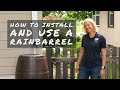 How to Install and Use a Rainbarrel