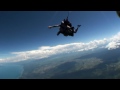 Solo cameraman's perspective of Malcolm's tandem skydiving Mission Beach