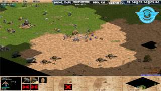AOE|| 2VS2 || HƯNG NHỔN, THẦU VS HOÀNG MAI NHI, XIMĂNG 22/6/2017