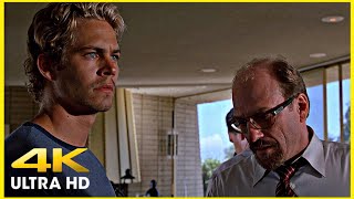 The Fast And The Furious 2001 - Brian Is A Cop Scene Open Matte 4K Uhd