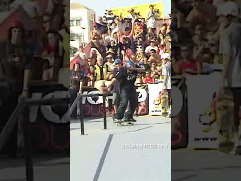 Chad Fernandez Kickflip Fs Board WWIII Contest 2001 Classic Skateboarding Shorts
