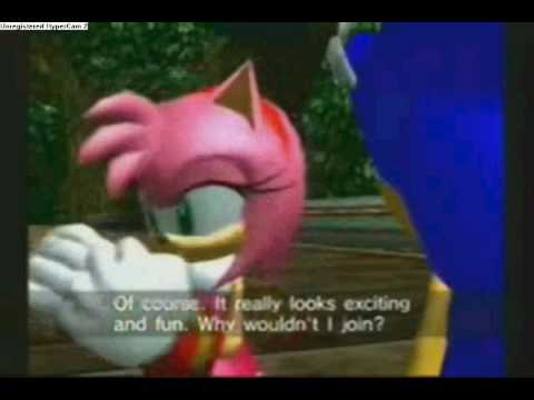 SonAmy-Can't help falling in love with you