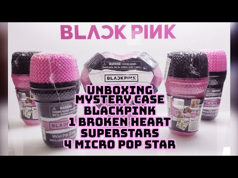 Unboxing BLACKPINK Mystery / Suprise Case Micro Pop Stars and Broken Heart Superstars