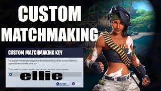 CUSTOM MATCHMAKING EU | FORTNITE LIVE | Girl Gamer | STREAM SNIPING ALLOWED