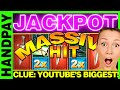 CLUE : BIG JACKPOT HAND PAY WIN #1 - KITCHEN BONUS - WMS SLOT MACHINE