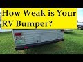 Mounting a Generator Rack on RV Bumper 😯