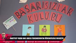 Yazar Anil Basili Okulda Öğrenci̇lerle Buluştu
