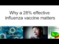 Why a 28% Effective Influenza Vaccine Matters