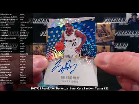 2017/18 Revolution Basketball Inner Case Random Teams #21 ~ 7/13/18