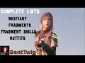 FFXIII-2 - Complete Lists For - Bestiary - Fragments - Fragment Skills & Outfits