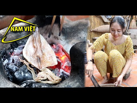 Nướng khô mực - Nam Việt 1496