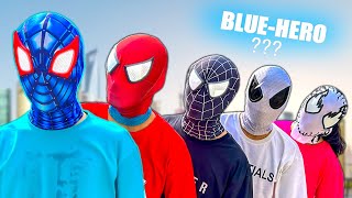 Pro 5 Spider-Man Team || Blue Is New Color Superhero ??? ( Comedy Action Real Life ) By Follow Me
