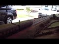 Hornby A3 pulling LNER Teak coaches Live steam