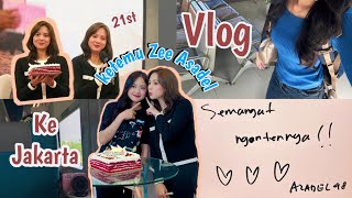 Vlog Ke Jakarta Lagi Ketemu Zee Asadel & Ngerayain Birthday Amazeeng21 Sherlina As Azadel48