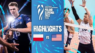 POL vs. USA - Highlights Preliminary Phase | Men's World Championships 2022