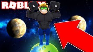 I'M THE STRONGEST KID ON THE PLANET!!! / ROBLOX WEIGHT LIFTING SIMULATOR 3