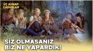 Üç Ahbap Çavuşlar Türk Filmi Üç Kardeş Hem Kendilerini Hem Kızları Kurtarıyor