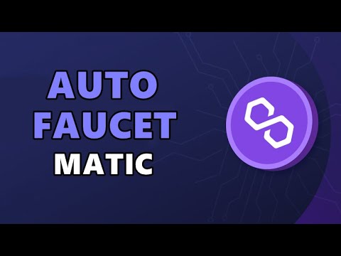 Autofaucet Matic Polygon - Infinity Faucet - Minar matic