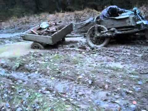 Мотобуксировщик из бензопилы своими руками Мотобуксировщик из бензопилы своими руками