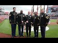 General Dempsey sings "National Anthem" 4th of July 2013