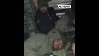 Ermeni Askeri Azerbaycan Askerini Görünce