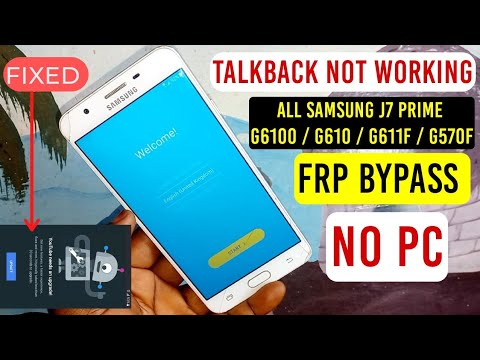 Samsung J7 Prime (G6100, G610, G611f, G570) Frp Samsung J7 Prime (G6100, G610, G611f, G570) Frp